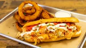 Order Buffalo Chicken Philly food online from Flippin Burger store, San Francisco on bringmethat.com