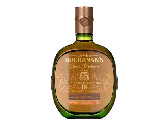 Order Buchanan's Special Reserve Aged 18 Years Blended Scotch Whisky - 750ml Bottle food online from Josh Wines & Liquors Inc store, New York on bringmethat.com