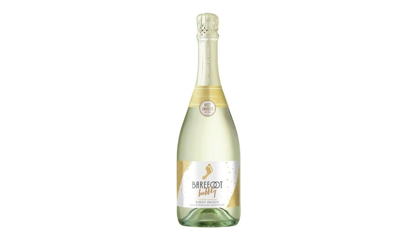 Order Barefoot Bubbly Champagne Blend Sparkling Wine 750mL food online from Liquor Palace store, Burbank on bringmethat.com