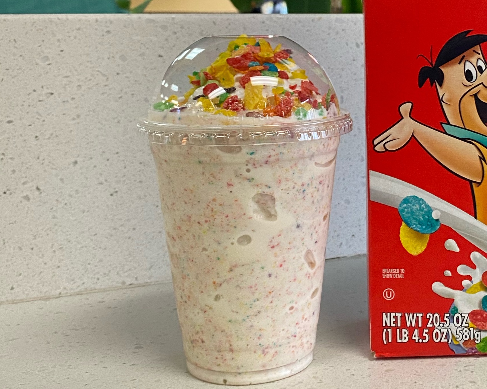Order Fruity Pebble Shake food online from Iced Coffee And Smoothie Bar store, Lancaster on bringmethat.com