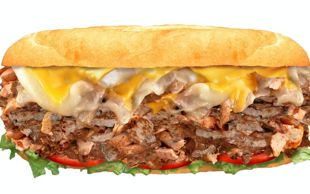 Order The "Beast" Cheesesteak - Regular food online from Jerry's Subs & Pizza store, Dunkirk on bringmethat.com
