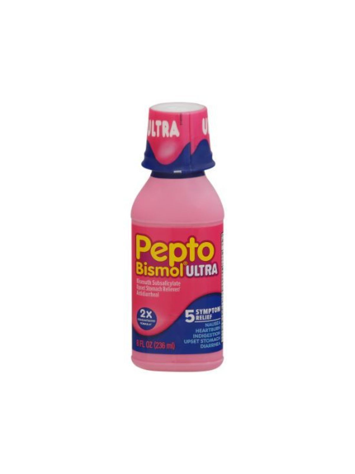 Order Pepto-Bismol MAX Strength Digestive Relief (4 oz) food online from Light Speed Market store, Los Angeles on bringmethat.com