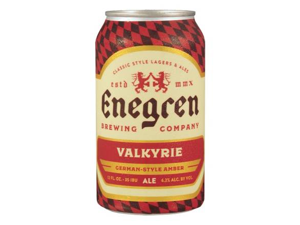 Order Enegren Valkyrie German Style Amber Ale - 6x 12oz Cans food online from Southwest Liquor store, Thousand Oaks on bringmethat.com