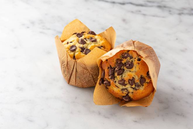 Order Chocolate Chip Muffin food online from Porto Bakery & Cafe store, Buena Park on bringmethat.com