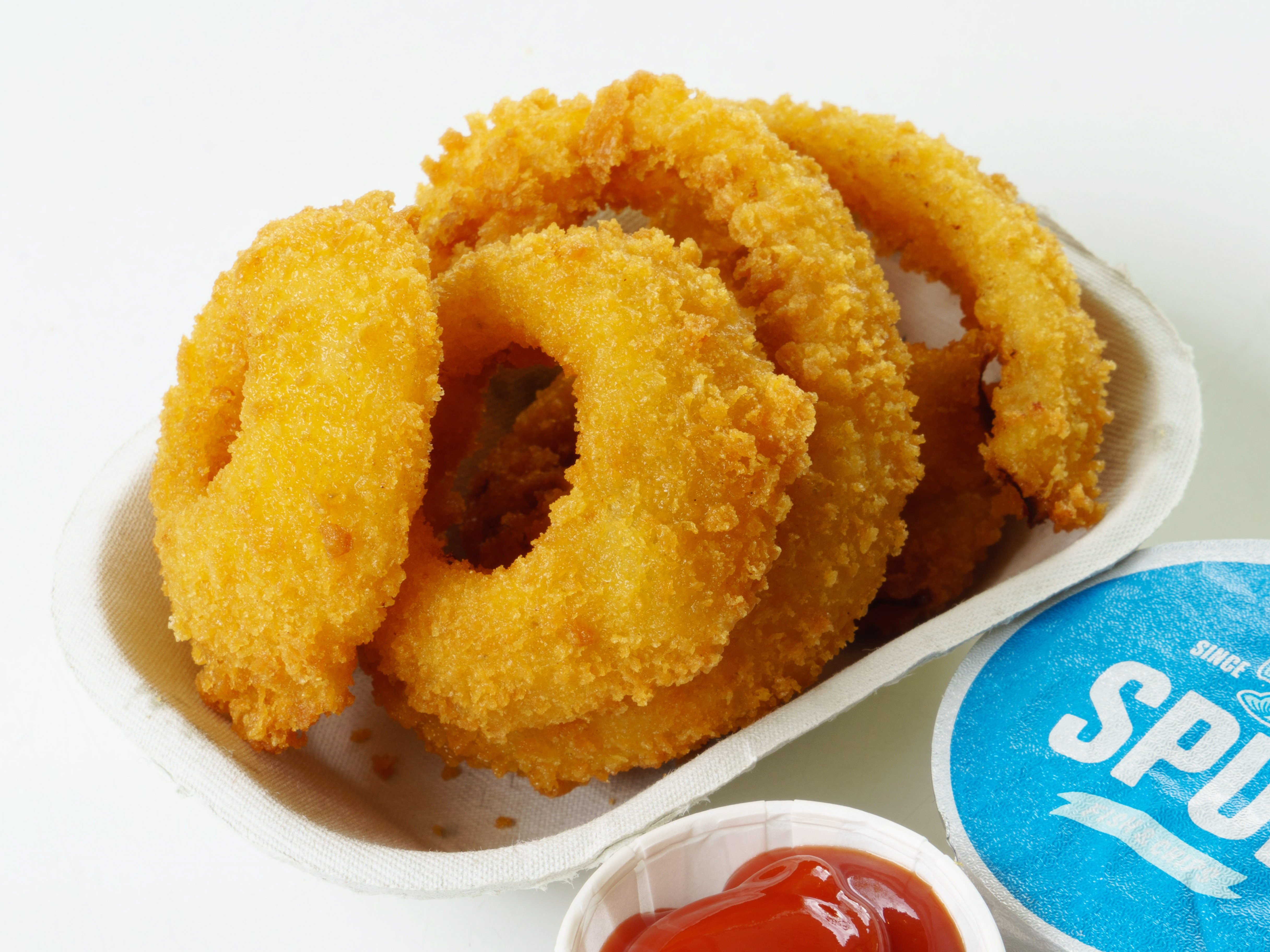 Order Onion Rings food online from Spud Fish & Chips store, King County on bringmethat.com