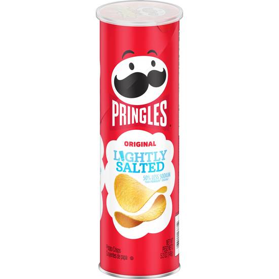 Order Pringles Lightly Salted Potato Crisps, 5.2 OZ food online from CVS store, ORO VALLEY on bringmethat.com