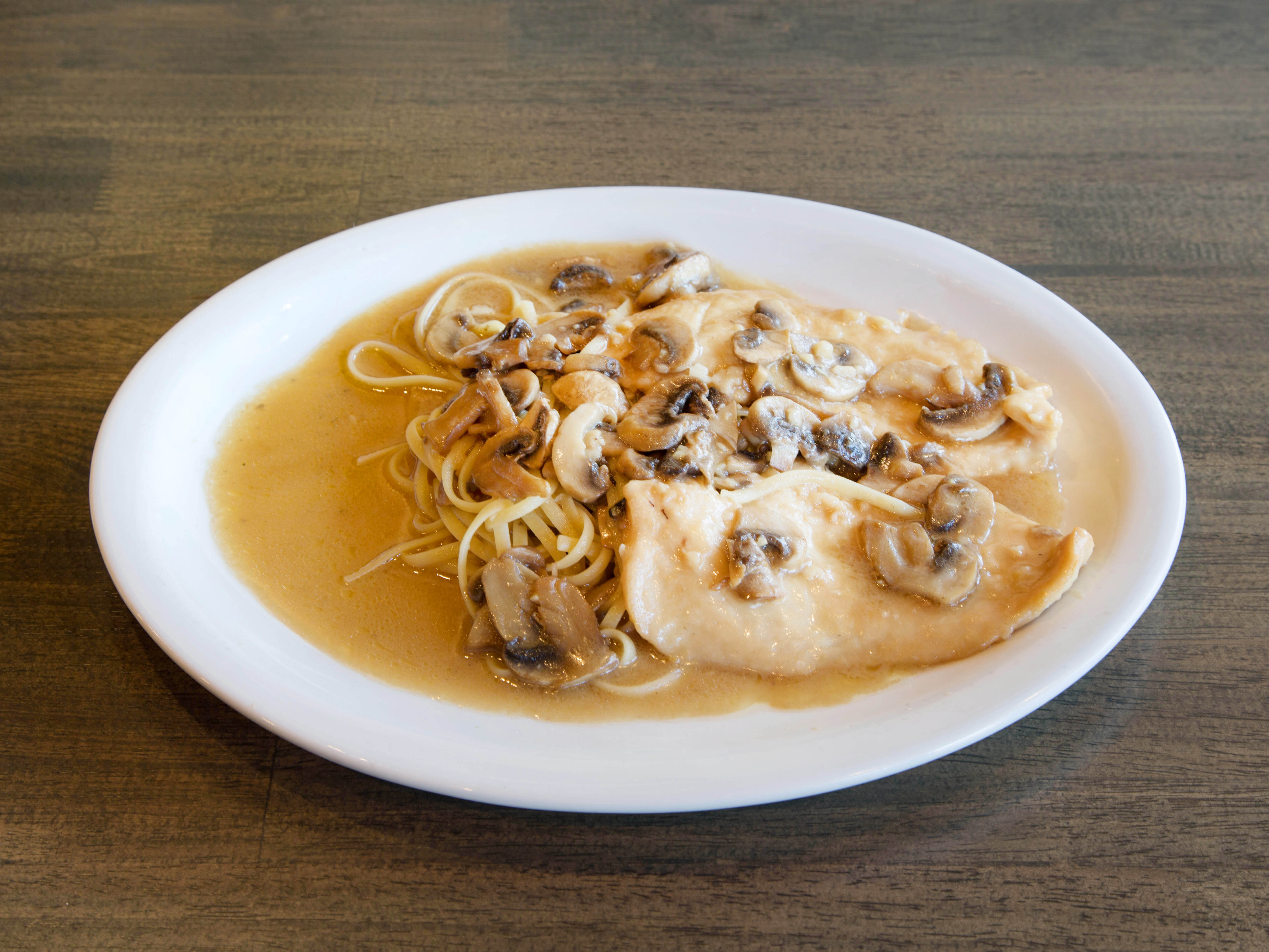 Order Pollo Marsala food online from Fiamma Wood Fired Pizza store, Morristown on bringmethat.com