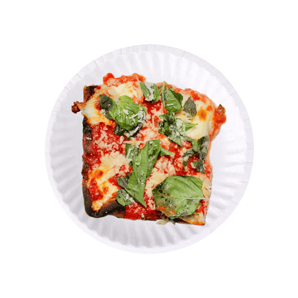 Order Sicilian Pizza Slice - Slice food online from Artichoke Basille's Pizza store, New York on bringmethat.com