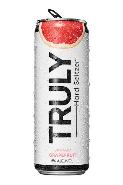 Order Truly Hard Seltzer Grapefruit Spiked and Sparkling Water -( 6 PK x 12 OZ CANS ) food online from Friends Liquor store, San Francisco on bringmethat.com