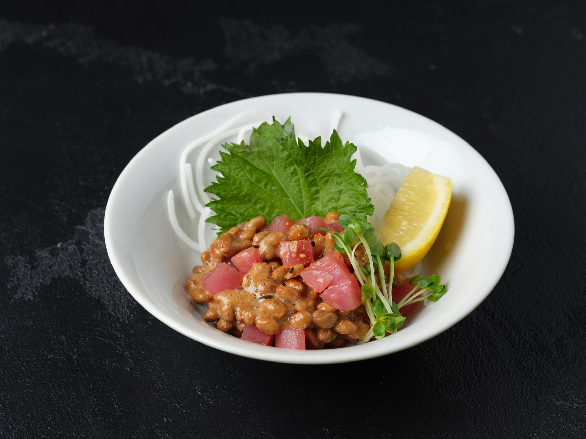 Order Tuna Natto food online from Haru Japanese Cuisine store, Baldwin Park on bringmethat.com