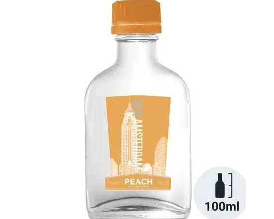 Order New Amsterdam Peach Flavored, 100 mL vodka (35.0% ABV) food online from Pacific Liquor Market store, Bell Gardens on bringmethat.com