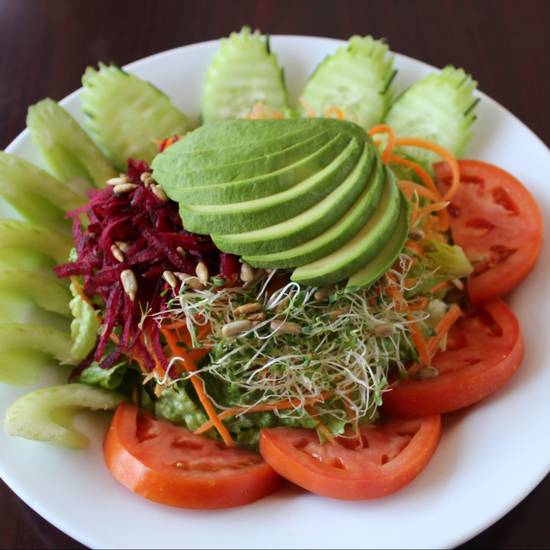 Order Chief Salad food online from Green Leaves Vegan store, Los Angeles on bringmethat.com