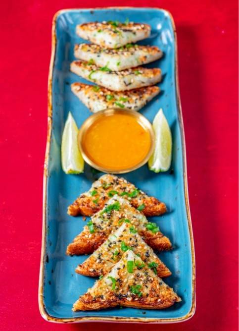 Order Shrimp Toast ~ New! food online from Chin Chin store, El Segundo on bringmethat.com