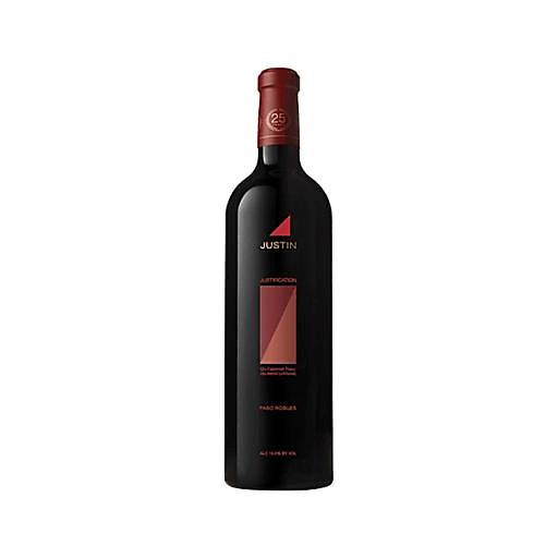 Order Justin Justification Paso Robles Red 2015 (750 ML) 121097 food online from Bevmo! store, Torrance on bringmethat.com