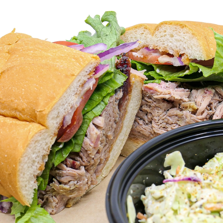 Order Pulled Pork Sandwich food online from Fat City Brew & Bbq store, Stockton on bringmethat.com