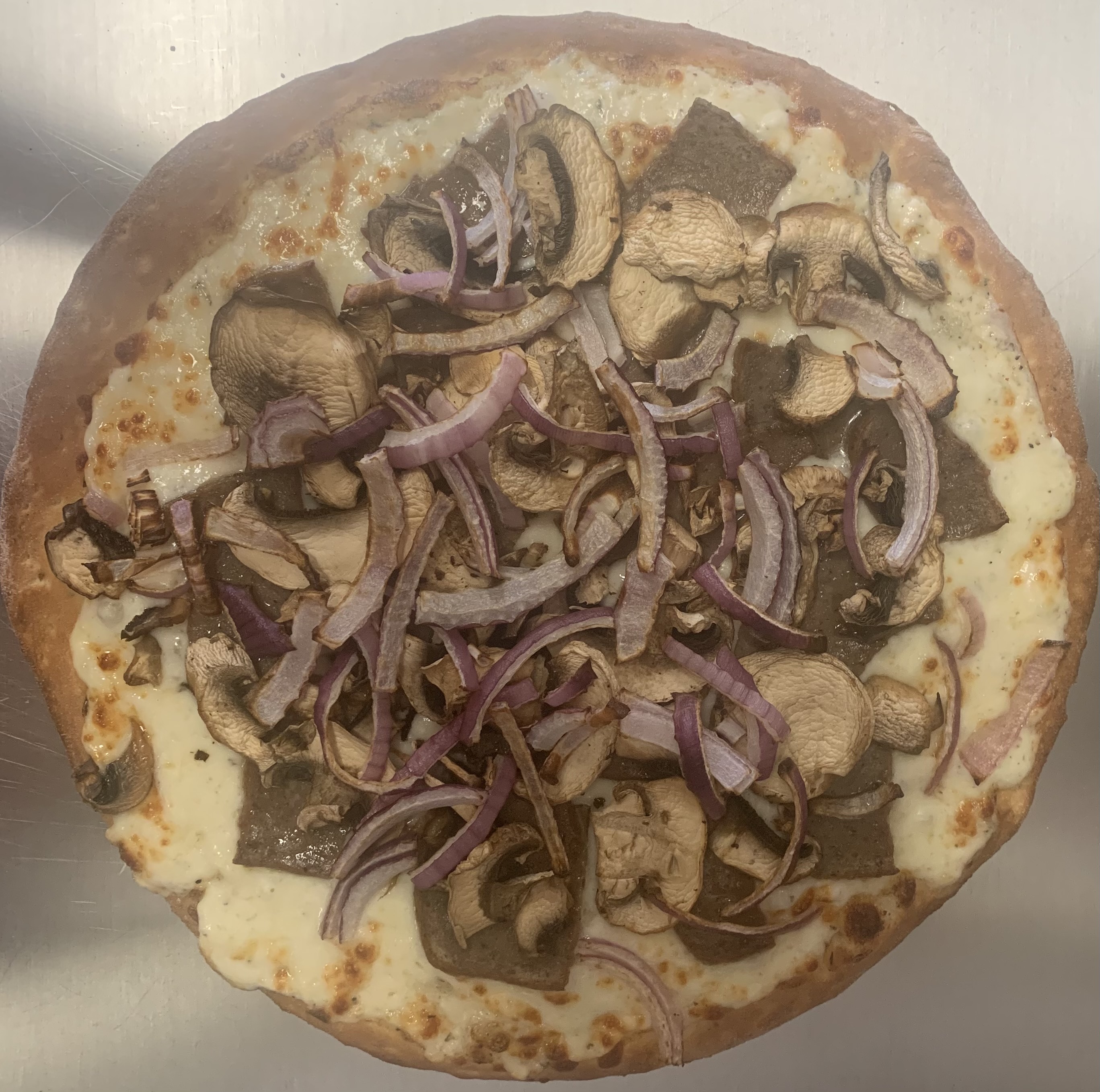 Order Medium 12" Gyro Pizza food online from Pizza Express store, Atascadero on bringmethat.com