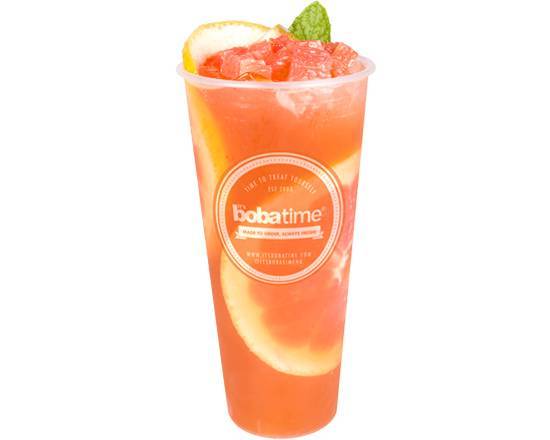 Order Grapefruit Iced Tea food online from Boba Time store, Lancaster on bringmethat.com