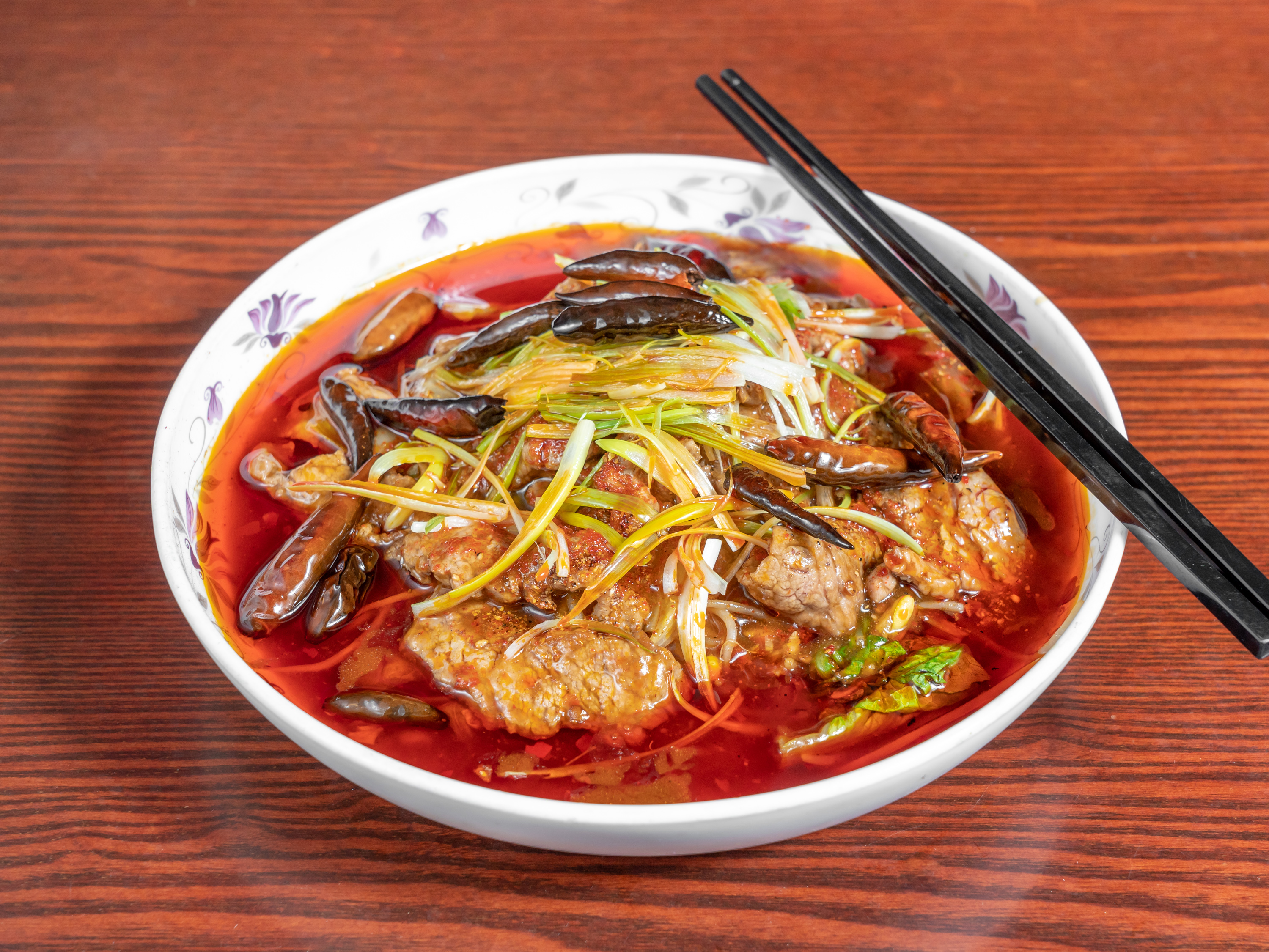 Order 111. Sliced Beef in Hot Chili Oil food online from Jane Restaurant store, New York on bringmethat.com