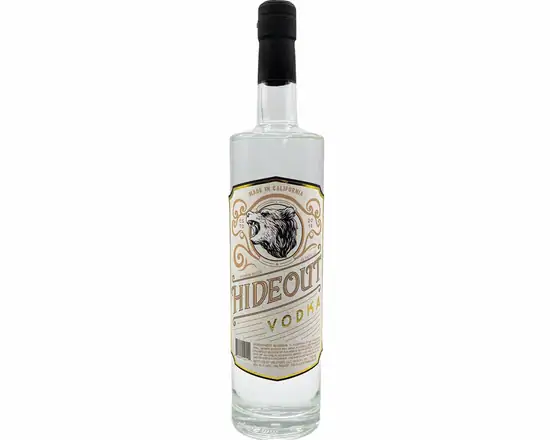 Order Hideout Vodka 40% abv 1.75 Liter food online from Sousa Wines & Liquors store, Mountain View on bringmethat.com