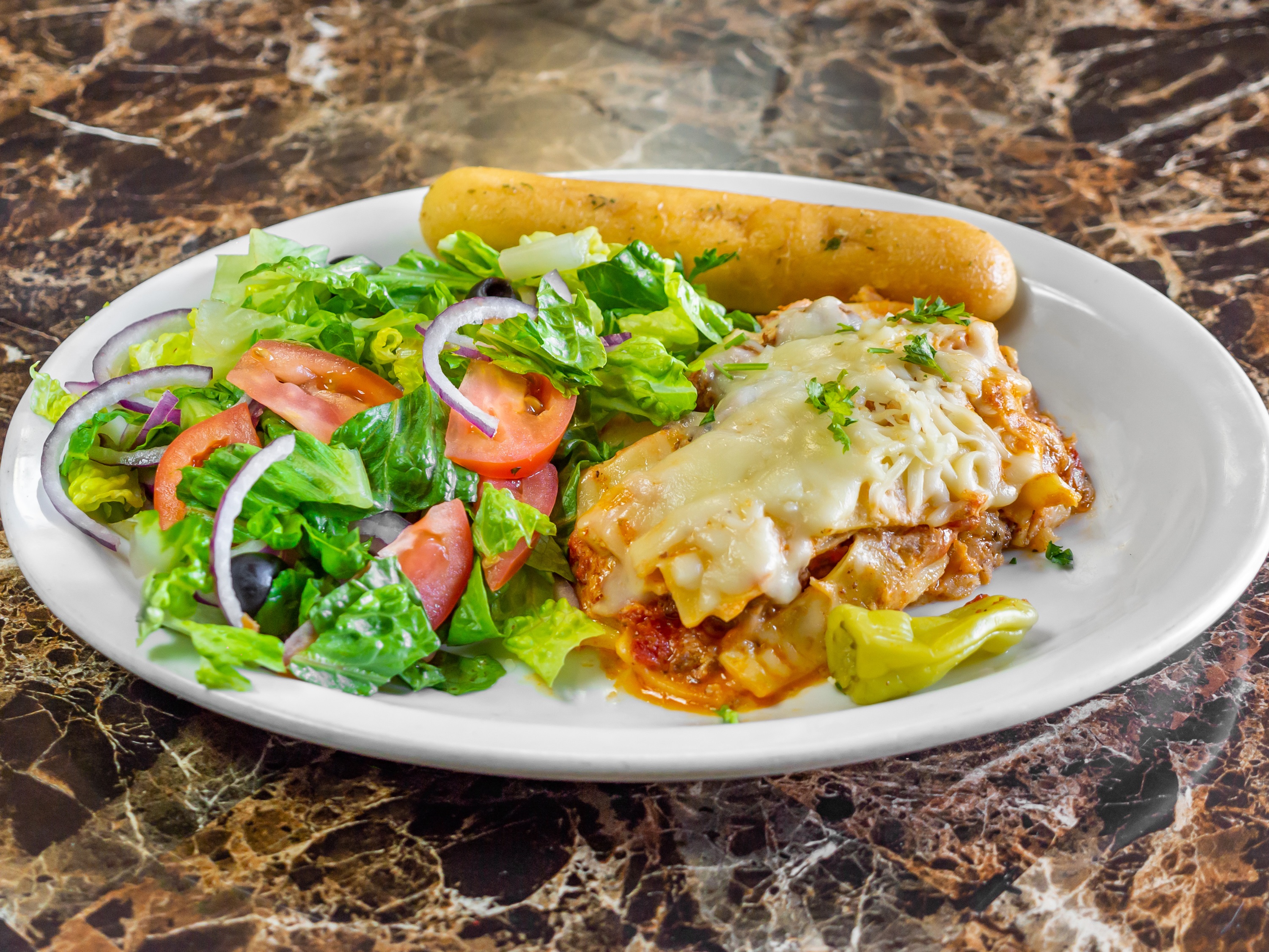 Order Meat Lasagna food online from Ciao Italiano! store, San Mateo on bringmethat.com