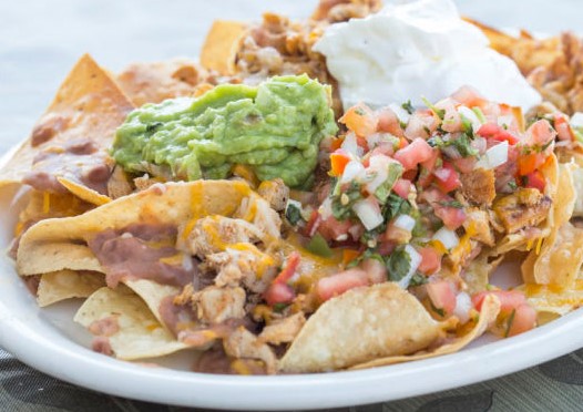 Order Bean and Cheese Nachos food online from Great Mex store, Newport Beach on bringmethat.com