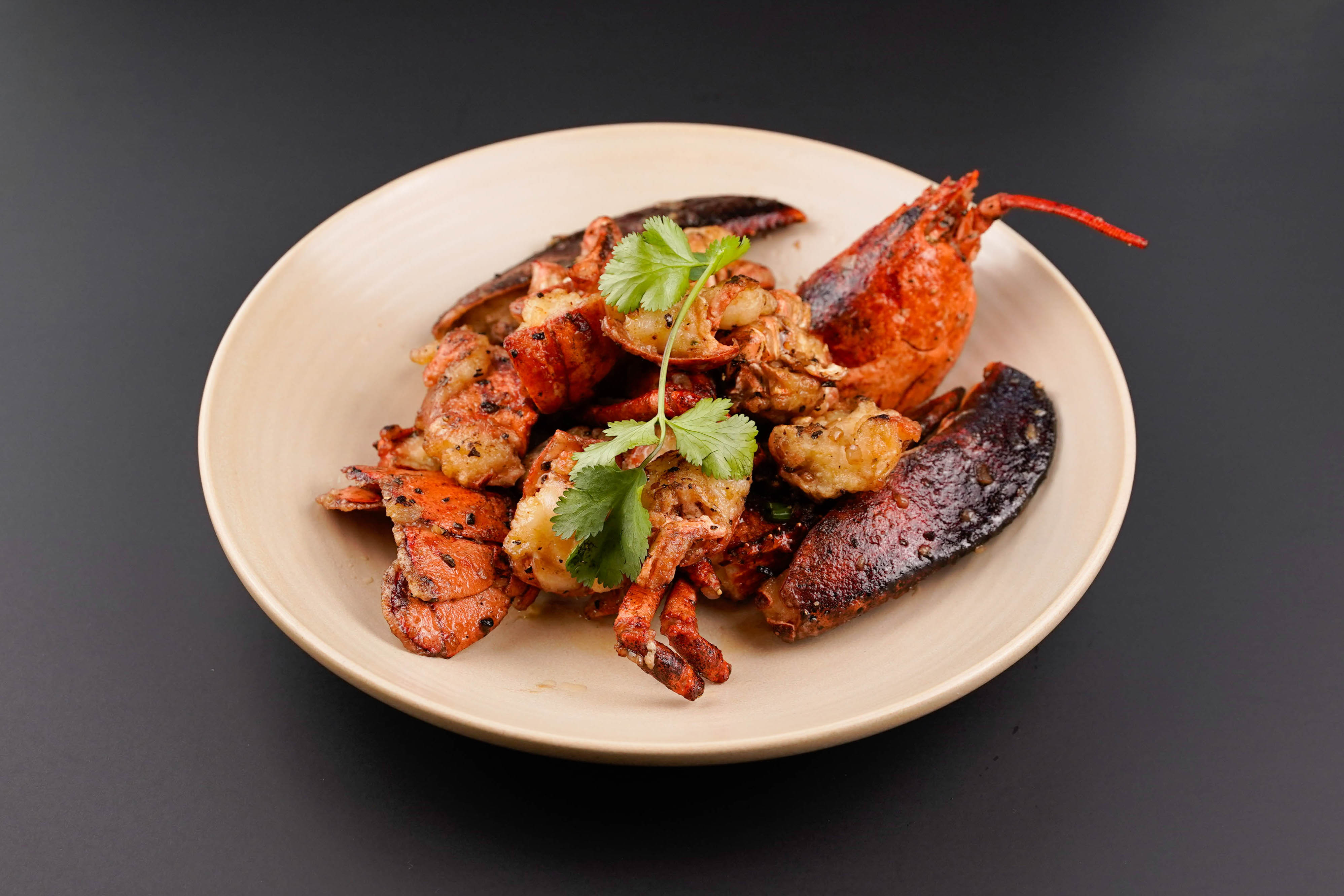 Order Black Pepper Lobster| 黑椒龍蝦 food online from Palette Tea Garden store, San Mateo on bringmethat.com