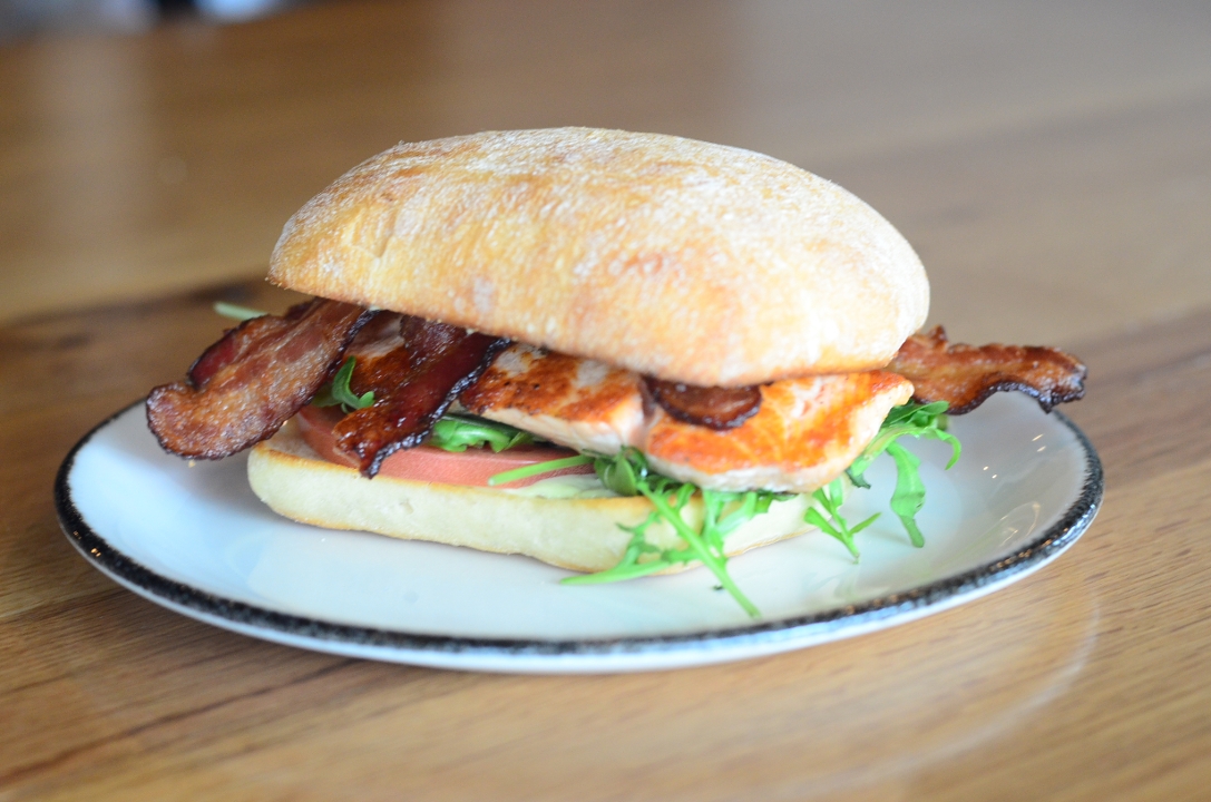 Order Salmon BLT food online from 101 Beer Kitchen store, Columbus on bringmethat.com