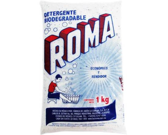 Order Roma Laundry Detergent (1 kg) food online from Ctown Supermarkets store, Uniondale on bringmethat.com