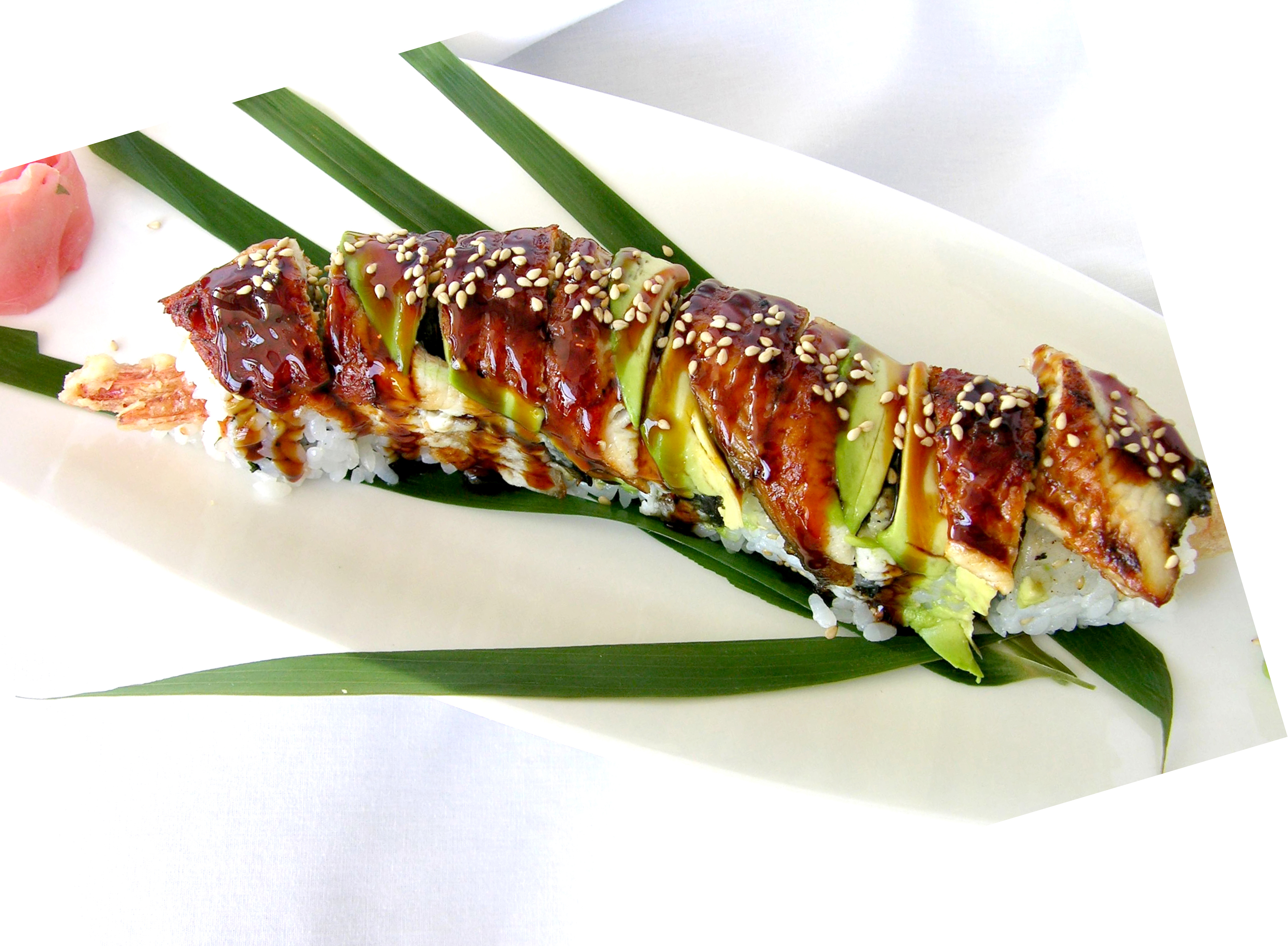 Order H13. Caterpillar Roll food online from Ramen And Udon House store, San Francisco on bringmethat.com