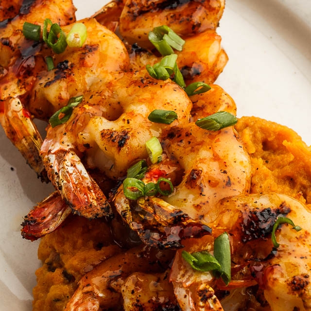 Order Grilled Chili Butter Shrimp food online from Bon Temps Grill store, Lafayette on bringmethat.com