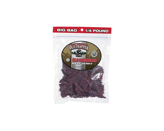 Order Old Trapper Old Fashioned Beef Jerky 10oz food online from Chevron store, Mesa on bringmethat.com