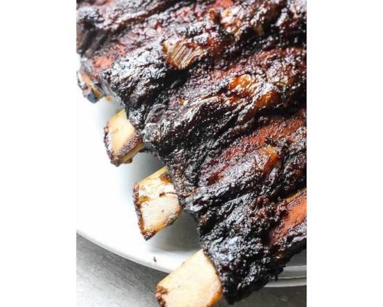 Order Beef Back Ribs (3pc) food online from Bbq Ribs Nation store, Los Angeles on bringmethat.com