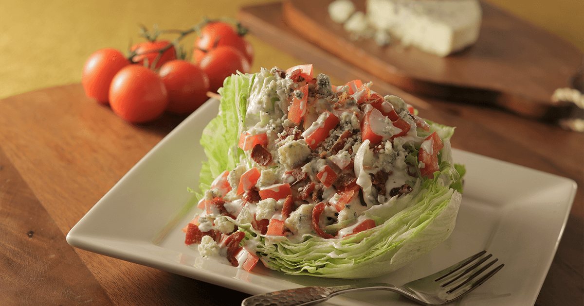 Order BLT Wedge Salad food online from Colton Steak House And Grill store, Farmington on bringmethat.com