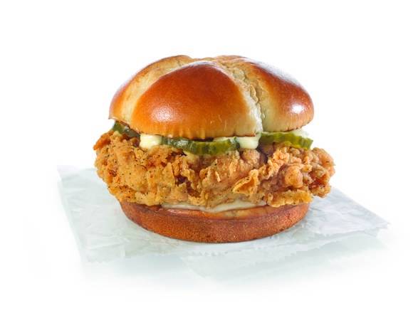 Order Spicy Chicken Sandwich food online from Churchs Chicken store, Lilburn on bringmethat.com