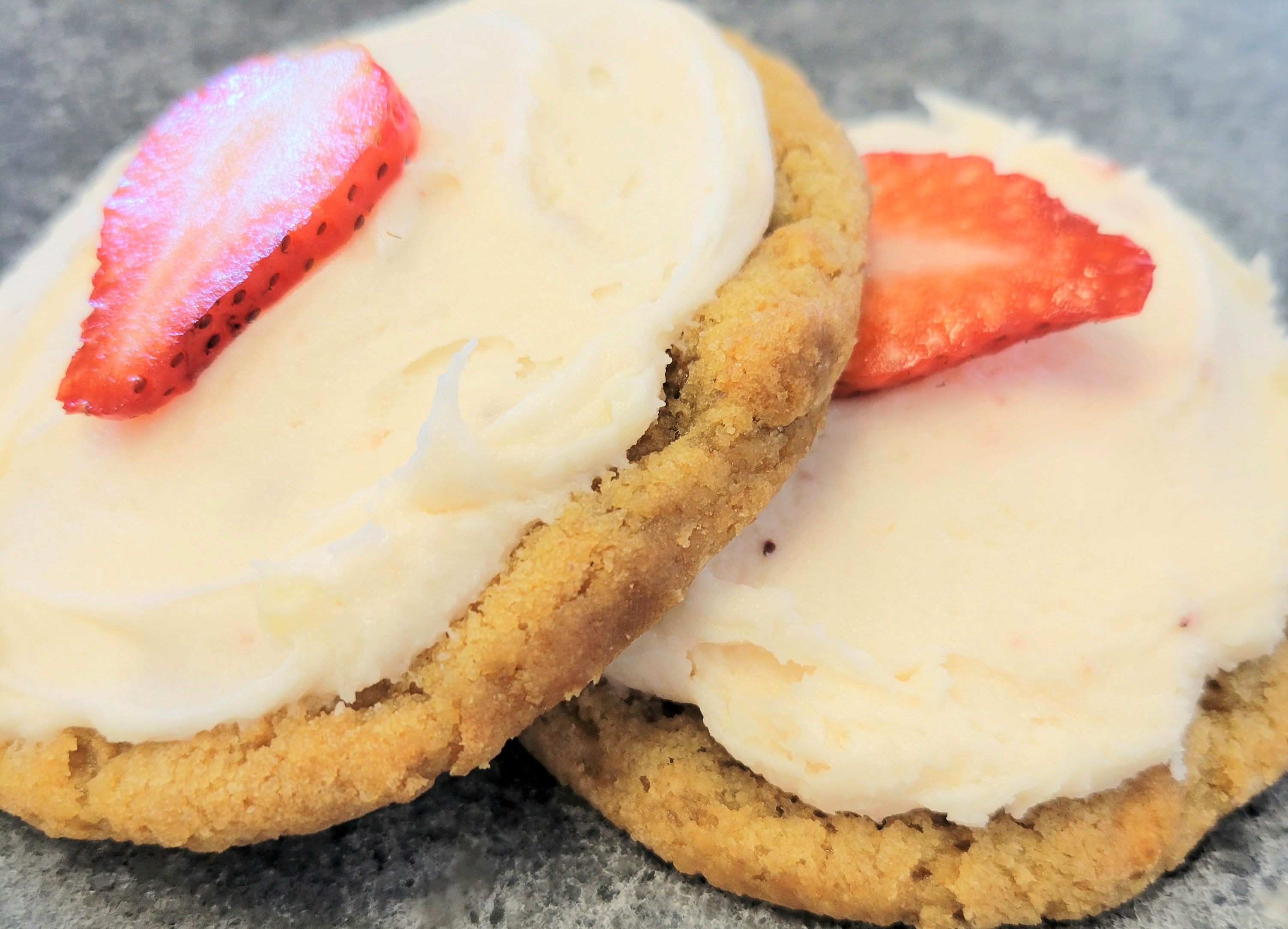 Order Strawberry Cheesecake food online from Local Cookie Co. store, South Jordan on bringmethat.com