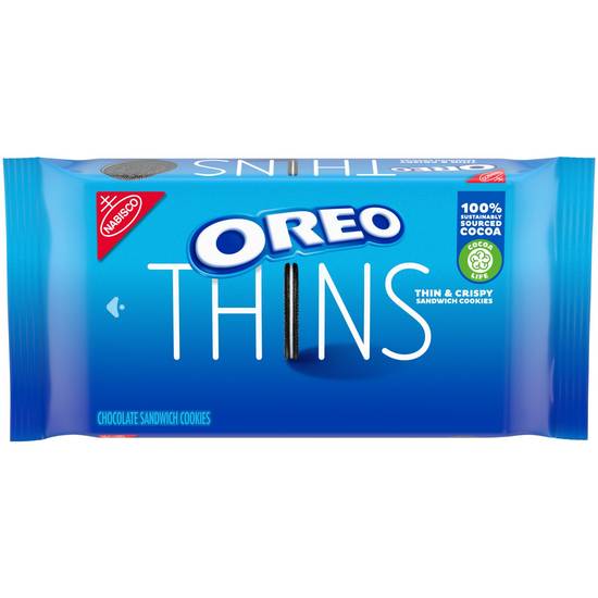 Order OREO Thins Chocolate Sandwich Cookies, 10.1 oz food online from CVS store, LIMA on bringmethat.com