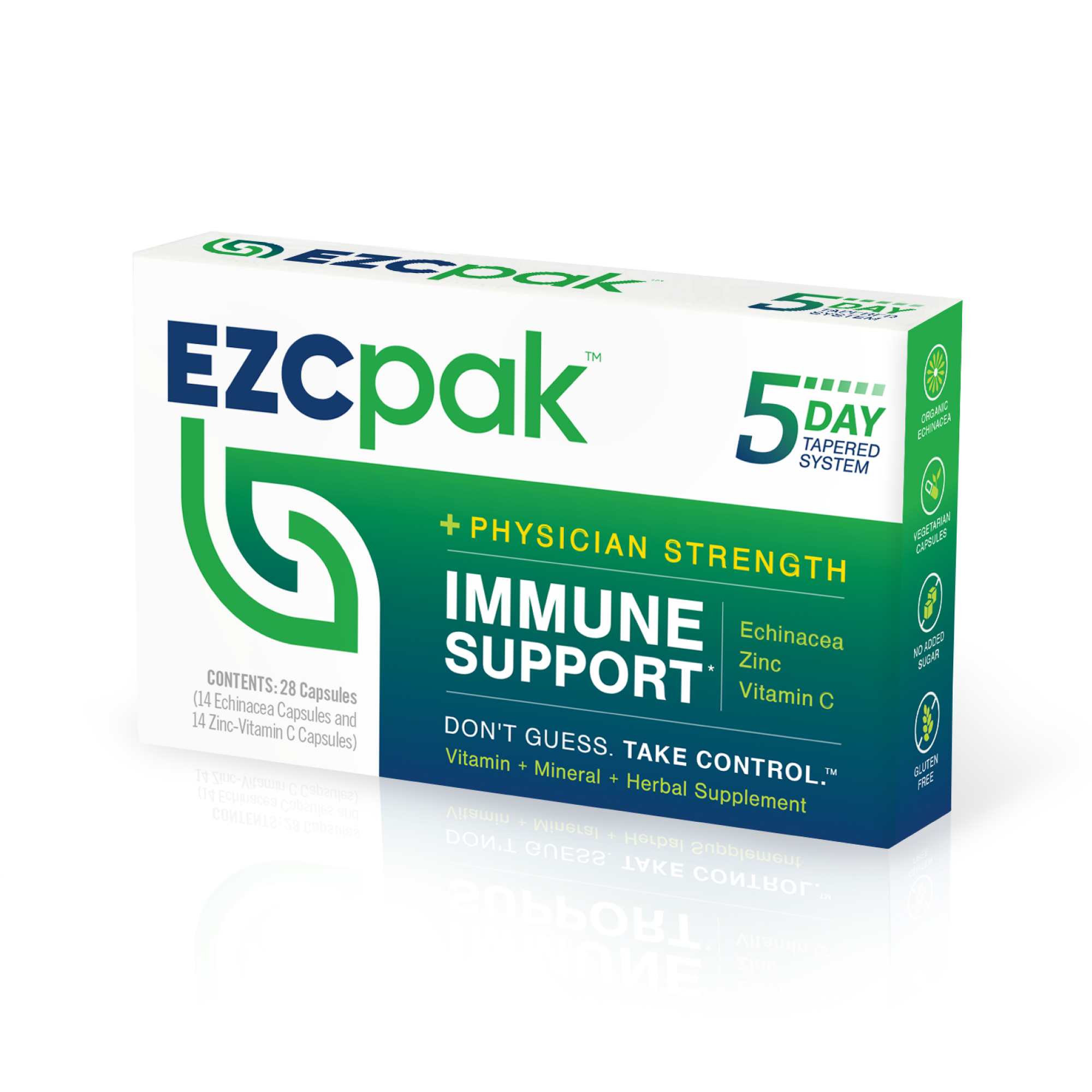 Order EZC Pak 5-Day Tapered Immune Support Capsules - 28 ct food online from Rite Aid store, Cathedral City on bringmethat.com