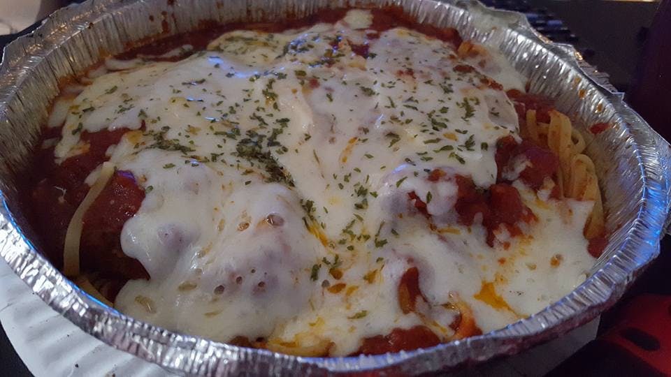 Order Chicken Parmesan - Dinner food online from Dante's Pizzeria store, Oneonta on bringmethat.com