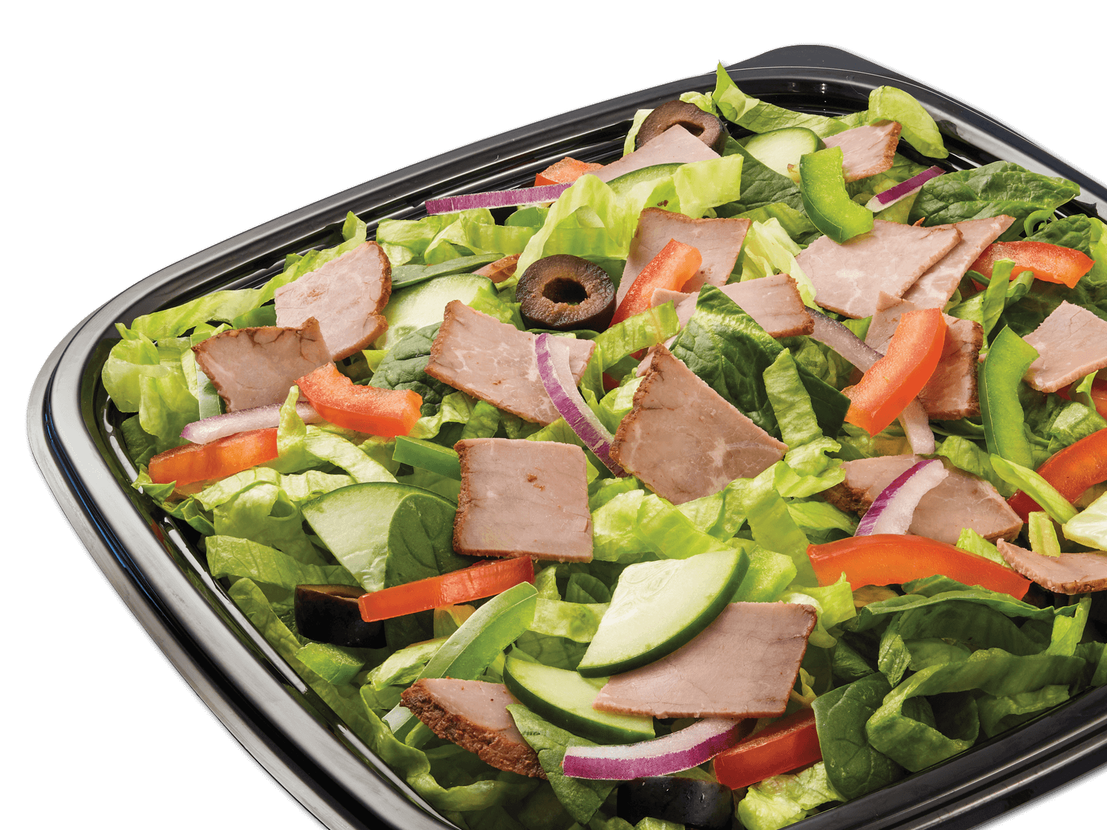 Order Roast Beef Chopped Salad food online from SUBWAY® store, New Lexington on bringmethat.com