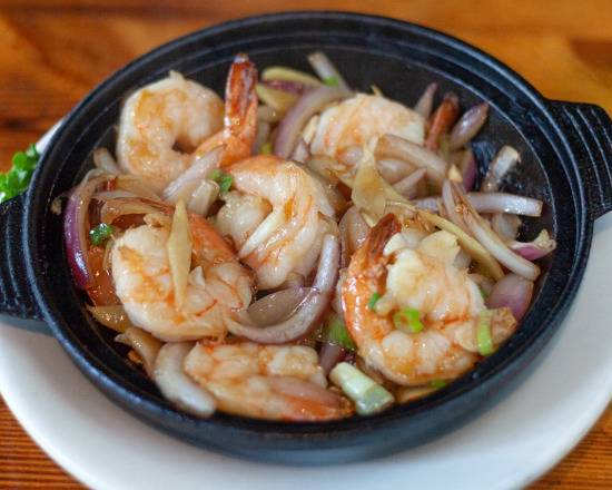 Order Pan Seared Butter Garlic Shrimp food online from Wokcano store, Culver City on bringmethat.com