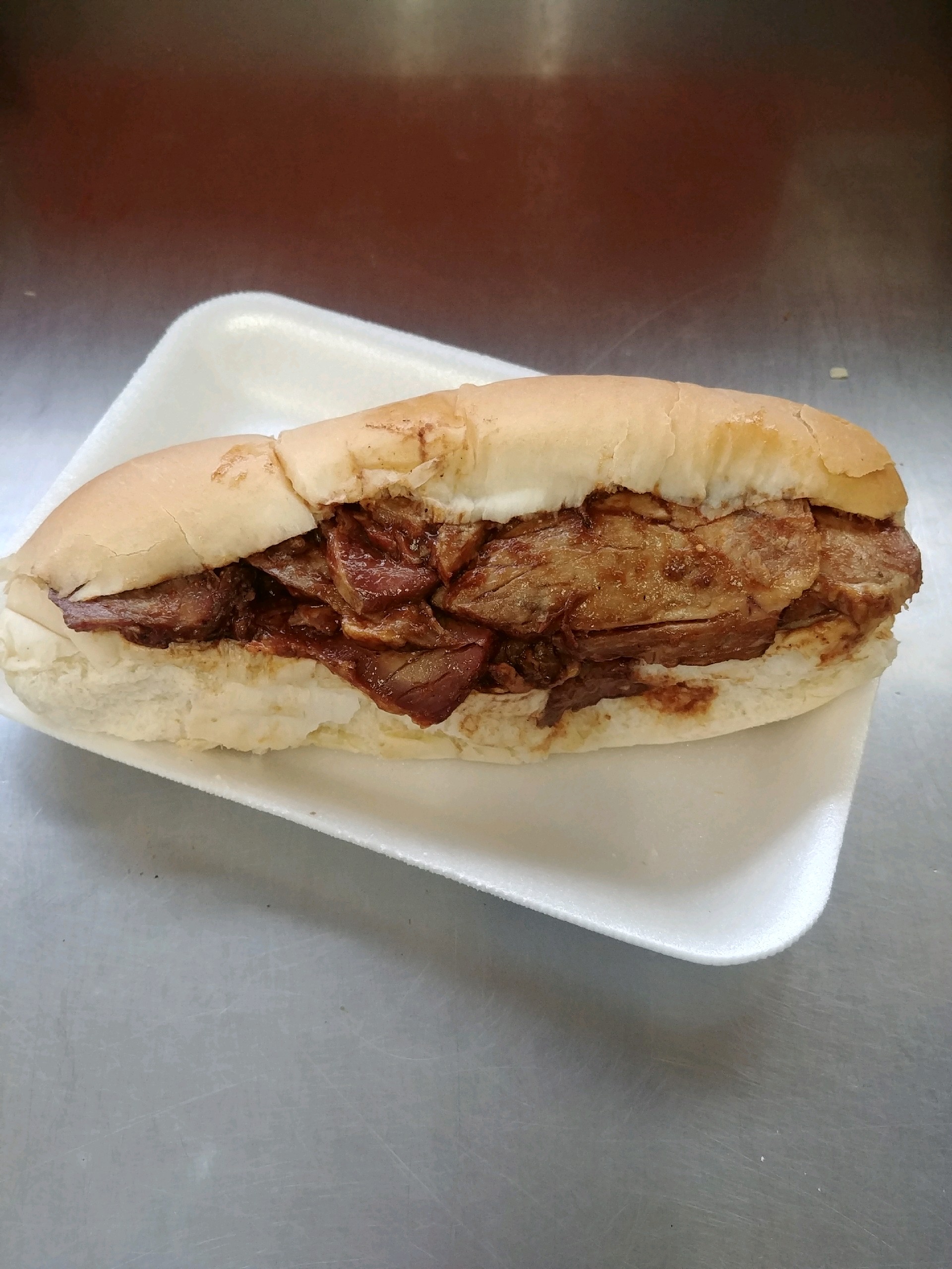 Order Barbecue beef sauce sub.  food online from Stagecoach Liquor store, Atascadero on bringmethat.com