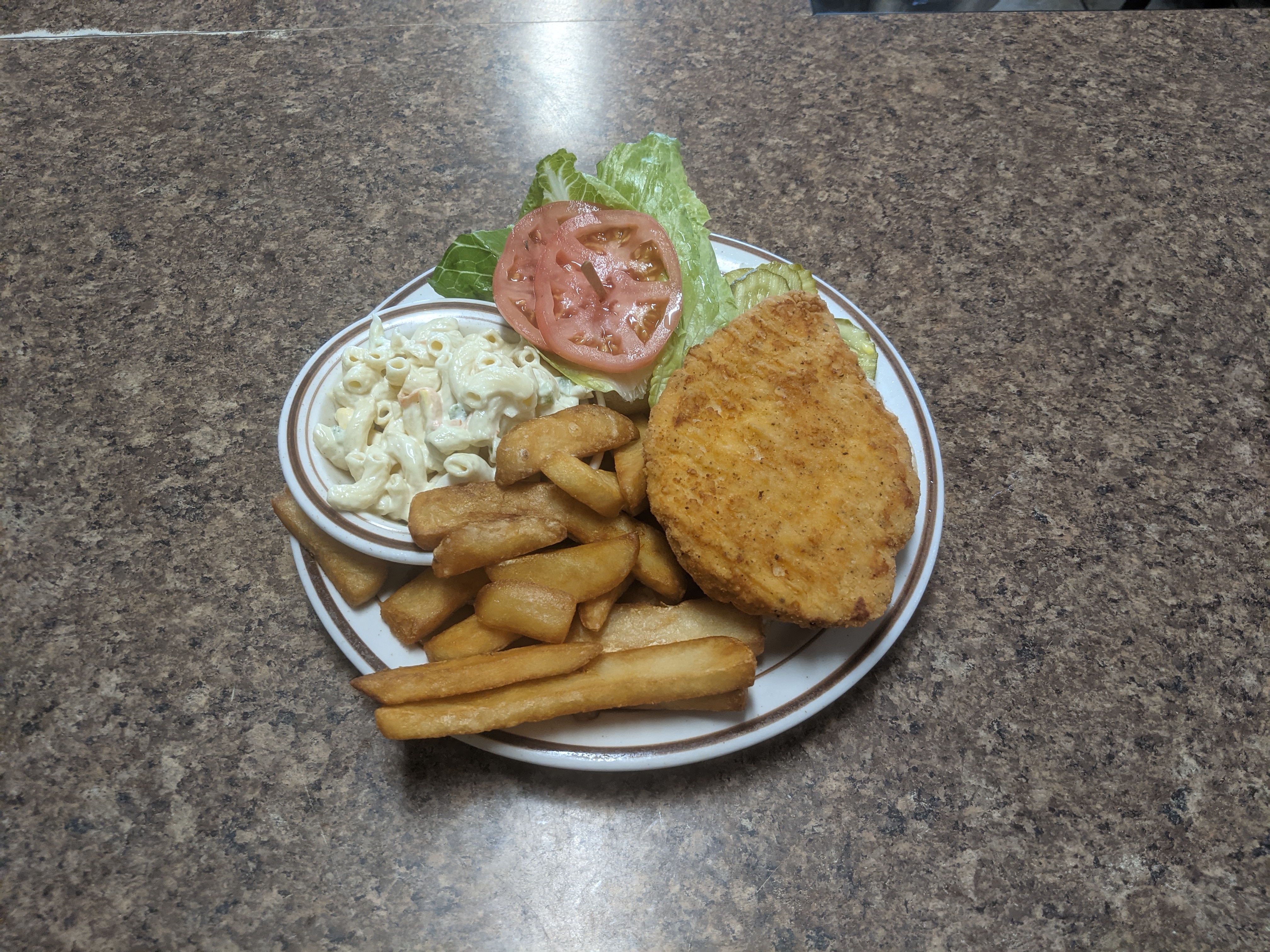 Order Chicken Cutlet Deluxe Signature Sandwich food online from Parkside Diner store, Rochester on bringmethat.com