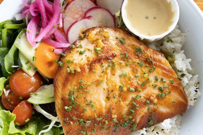 Order Grilled Fish Bowl food online from Slapfish store, San Clemente on bringmethat.com