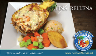 Order Pina Rellena food online from Las Islas Marias store, Hesperia on bringmethat.com
