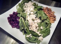 Order Spinach Salad food online from Rocky's Pizza store, Huntersville on bringmethat.com
