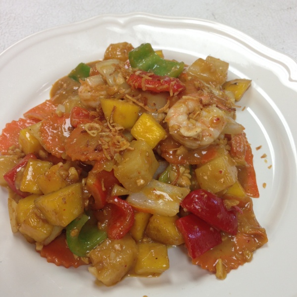 Order Tropical Rama food online from Chok Dee Thai Kitchen store, Norwood on bringmethat.com