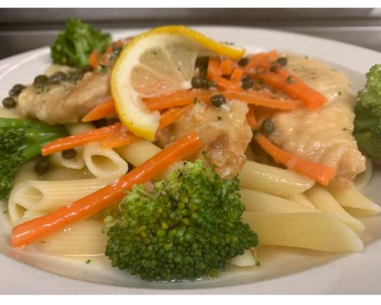 Order Chicken Piccata food online from Nonno Pizza & Family Restaurant store, Moosic on bringmethat.com