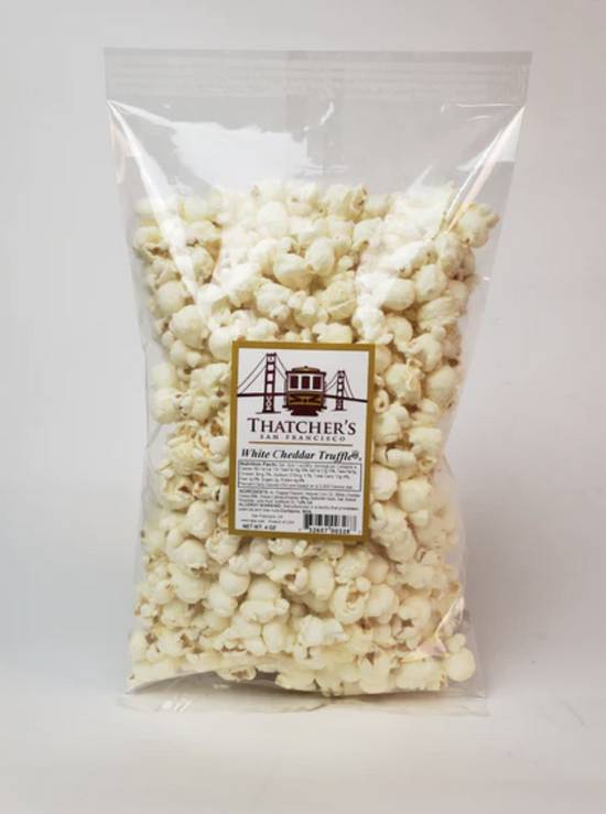 Order White Cheddar Truffle - 4 Oz food online from Thatcher's Special Popcorn store, San Francisco on bringmethat.com