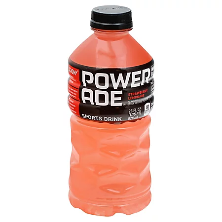 Order 28 oz. Powerade strawberry lemon food online from The Ice Cream Shop store, Providence on bringmethat.com