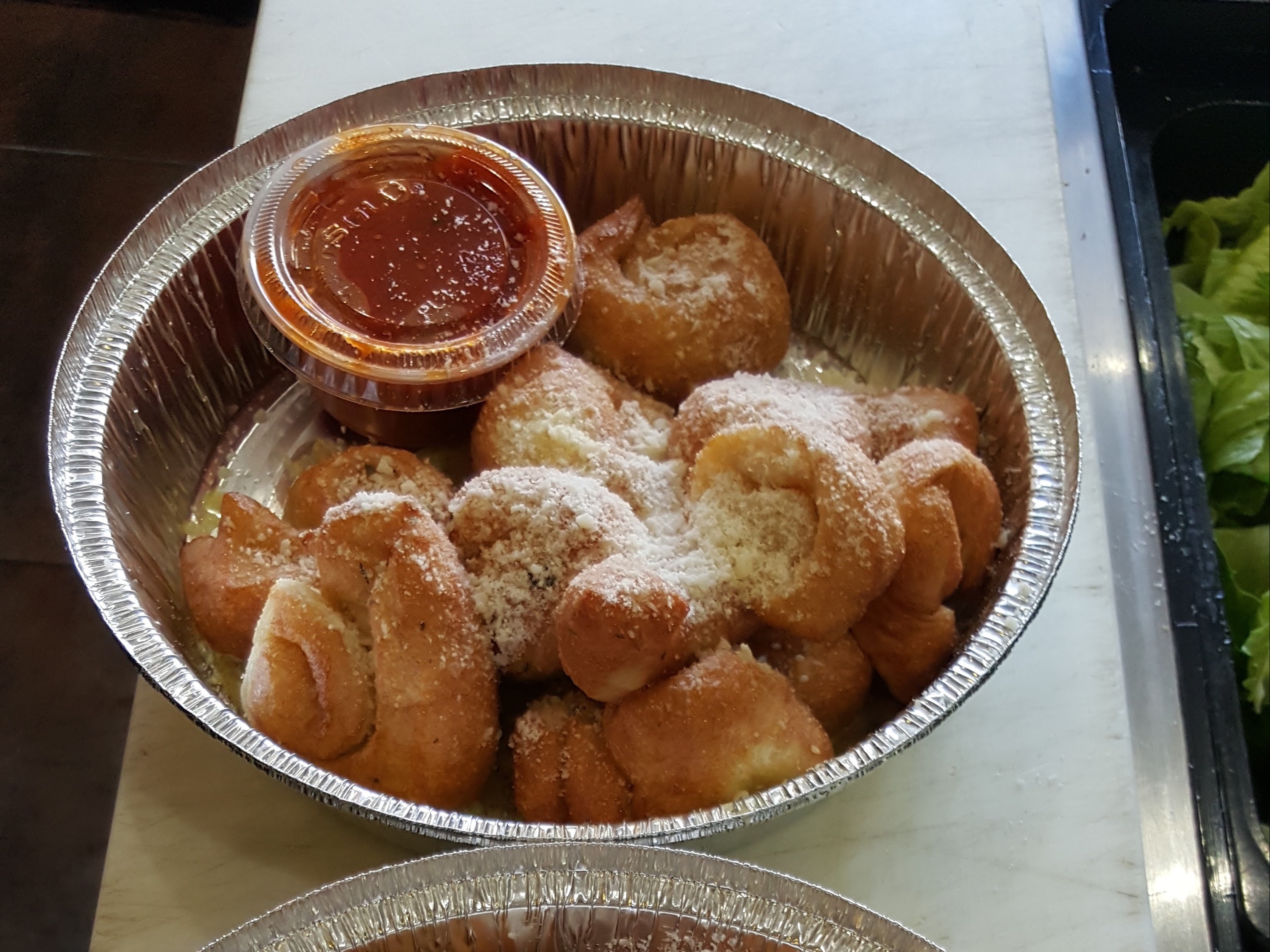 Order FRIED DOUGH food online from The Original Pappas Pizza store, Stamford on bringmethat.com